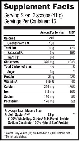 Beverly International Provosyn Ultra-Premium Egg, Milk & Beef Protein Powder Beverly International