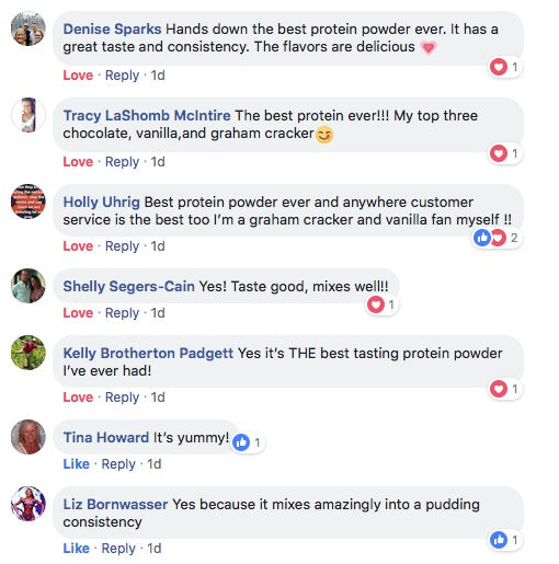 UMP Protein Testimonials