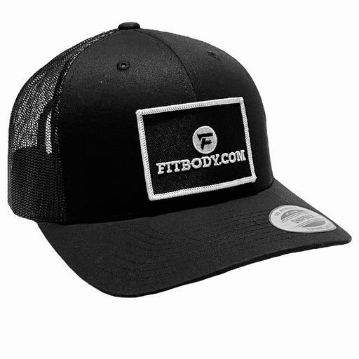 FITBODY.com Black Trucker Hat Lohre Studios, LLC
