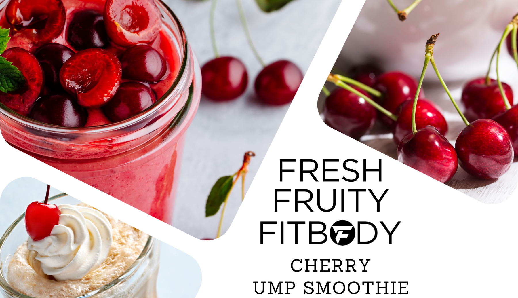 Get Creative with this UMP Cherry Protein Smoothie