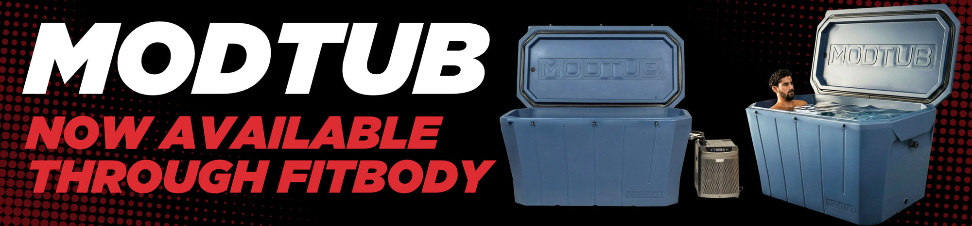 Modtub Cold Plunge Therapy available at FITBODY
