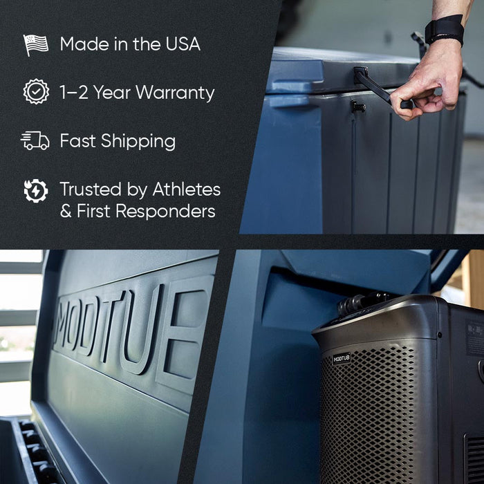 ModTub Recovery Cold Plunge Features and Warranty