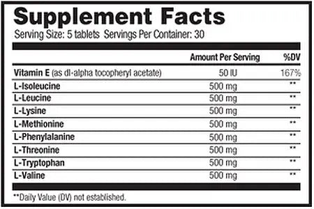 Beverly International Density Nutritional Info